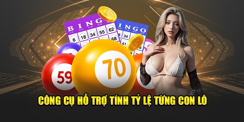 Công cụ hỗ trợ tính tỷ lệ từng con lô 